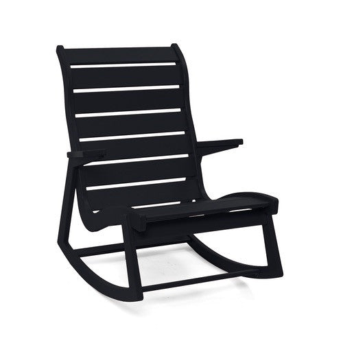 Ralph Rapson Highback Rocker Loll Designs Black